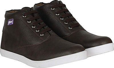 Kraasa Rock n Roll Boots For Men(Brown