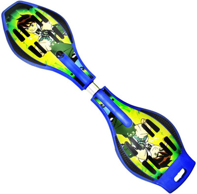 SAJ Ben 10 Waveboard/Skateboard Mirror Surface PU wheel with LED Flash lights 34 inch x 9 inch Skateboard(Green, Pack of 1), Multicolor
SAJ Ben 10 Waveboard/Skateboard Mirror Surface PU wheel with LED Flash lights 34 inch x 9 inch Skateboard(Green, Pack of 1), Multicolor