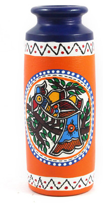India Meets India Warli Painting Flower Pot or Vase - Terracotta Clay Warli Handpainted Flower Vase & Pots Qty - 1 Terracotta Vase(6.5 inch, Multicolor)
India Meets India Warli Painting Flower Pot or Vase - Terracotta Clay Warli Handpainted Flower Vase & Pots Qty - 1 Terracotta Vase(6.5 inch, Multicolor)