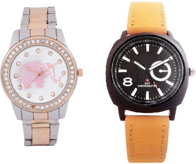 SOOMS LIGHT BROWN BELT SPORTS MEN WATCH & TWO TONE STRAP HAVING GANESHA PRINTED ON DIAL LADIES DIAMOND STUDDED PARTY WEAR Watch - For Couple
SOOMS LIGHT BROWN BELT SPORTS MEN WATCH & TWO TONE STRAP HAVING GANESHA PRINTED ON DIAL LADIES DIAMOND STUDDED PARTY WEAR Watch - For Couple