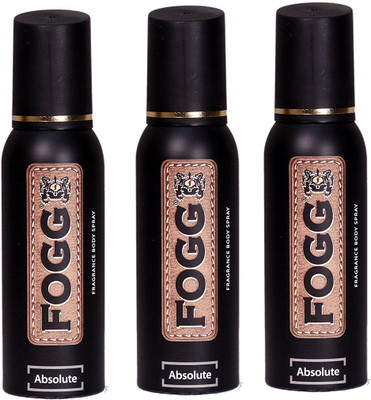 Fogg ABSOLUTE FRAGRANCE BODY SPRAY 120 ML. ( PACK OF 3) Deodorant Spray - For Men & Women(120 ml, Pack of 3)
Fogg ABSOLUTE FRAGRANCE BODY SPRAY 120 ML. ( PACK OF 3) Deodorant Spray - For Men & Women(120 ml, Pack of 3)