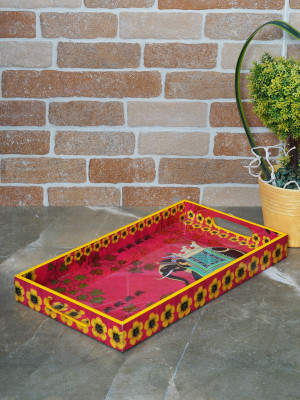 RANGRAGE Regal Elephant Serving Tray Tray 
RANGRAGE Regal Elephant Serving Tray Tray