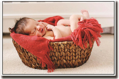 Cute baby sleeping in wooden basket ON HI QUALITY LARGE PRINT 36X24 INCHES Photographic Paper(36 inch X 24 inch, Rolled)
Cute baby sleeping in wooden basket ON HI QUALITY LARGE PRINT 36X24 INCHES Photographic Paper(36 inch X 24 inch, Rolled)