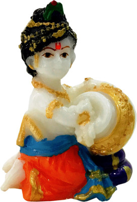 ManeKo Hindu God Idol Bal Gopal Krishna Statue Temple Showpiece for Car Dashboard Decorative Showpiece - 6.8 cm(Polyresin, Multicolor)
ManeKo Hindu God Idol Bal Gopal Krishna Statue Temple Showpiece for Car Dashboard Decorative Showpiece - 6.8 cm(Polyresin, Multicolor)