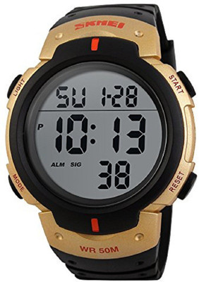 Skmei LED Digital Military Watch Water Resistant Alarm Day Date Stopwatch for Sports Watch - For Boys
Skmei LED Digital Military Watch Water Resistant Alarm Day Date Stopwatch for Sports Watch - For Boys