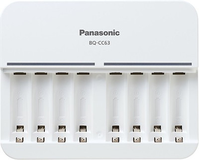 Panasonic BQ-CC63E/B Camera Battery Charger(White)