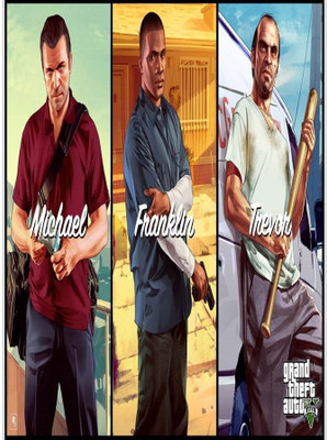 Michael Franklin And Trever In GTA ON HI QUALITY LARGE PRINT 36X24 INCHES Photographic Paper(36 inch X 24 inch, Rolled)
Michael Franklin And Trever In GTA ON HI QUALITY LARGE PRINT 36X24 INCHES Photographic Paper(36 inch X 24 inch, Rolled)