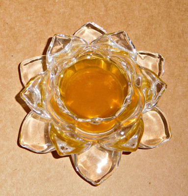 Reddish Decorative Showpiece - 5 cm(Crystal, Clear)