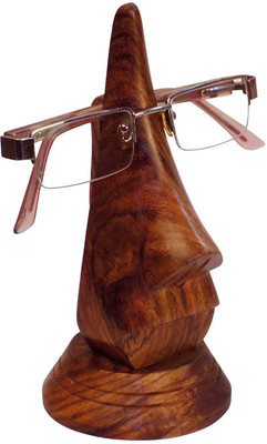 Craftland wooden nose shaped spectacle holder with round base Decorative Showpiece - 6.5 cm(Wooden, Brown)
Craftland wooden nose shaped spectacle holder with round base Decorative Showpiece - 6.5 cm(Wooden, Brown)