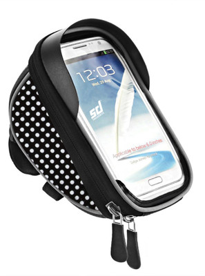 Smiledrive Bicycle Handlebar Mobile Waterproof Mount Bag Bicycle Mobile Holder Bag(Black, Kit Bag)
Smiledrive Bicycle Handlebar Mobile Waterproof Mount Bag Bicycle Mobile Holder Bag(Black, Kit Bag)