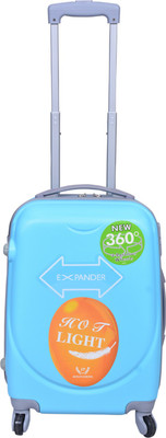 PRAGEE EXCLUSIVE STYLISH INCHES CHECK IN LUGGAGE TROLLEY BAG Cabin Luggage - inch(Blue