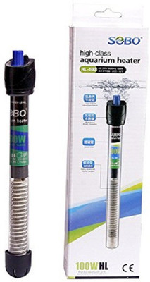 Foodie Puppies SOBO Stainless Steel Aquarium Heater (100W) Submersible Aquarium Immersion Heater
Foodie Puppies SOBO Stainless Steel Aquarium Heater (100W) Submersible Aquarium Immersion Heater