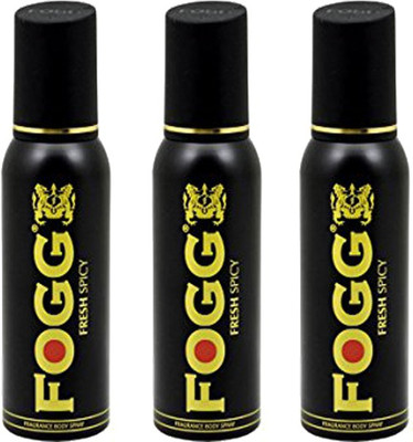 Fogg fresh spicy Deodorant Spray - For Men(360 ml, Pack of 3)
Fogg fresh spicy Deodorant Spray - For Men(360 ml, Pack of 3)