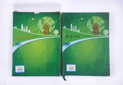 Highcliff B5 Diary(Go Green, Light Green)