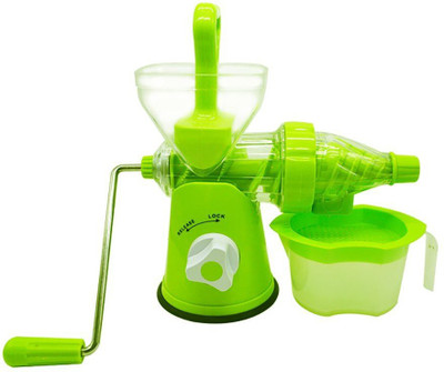 Wonder World ® Slow Manual Juicer - Fruits Vegetables Hand Juicer – Suction Base- Kids Juicer Ice-cream Maker Juice Extractor Plastic Hand Juicer(Green Pack of 1)
Wonder World ® Slow Manual Juicer - Fruits Vegetables Hand Juicer – Suction Base- Kids Juicer Ice-cream Maker Juice Extractor Plastic Hand Juicer(Green Pack of 1)