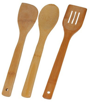 rcube Wood Ladle(Pack of 3)