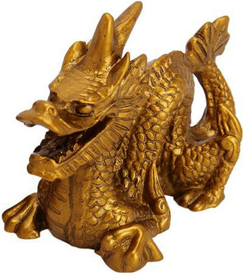 Vastu Art Vastu / Fengshui / Snake Dragon For Wealth And Happiness Decorative Showpiece - 8 cm(Polyresin, Gold)
Vastu Art Vastu / Fengshui / Snake Dragon For Wealth And Happiness Decorative Showpiece - 8 cm(Polyresin, Gold)