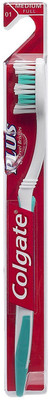Colgate Plus Bi-Level Bristles Full Head 1 each Medium Toothbrush