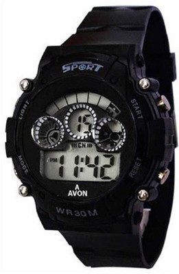 Talgo 7 Sport Black Digital Smart Looking Sport Gigital With Plastic Strap Alarm Function Wrist Watch - For Boys
Talgo 7 Sport Black Digital Smart Looking Sport Gigital With Plastic Strap Alarm Function Wrist Watch - For Boys