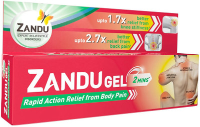ZANDU PAIN RELIEF GEL 30ml PACK OF 2 Gel(60 g)