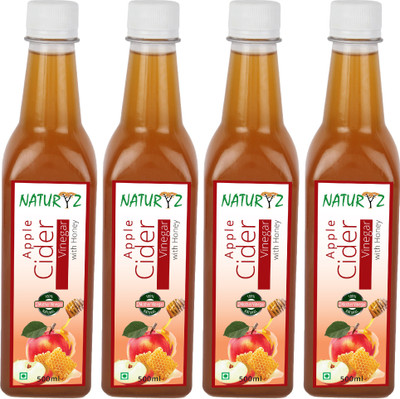 NATURYZ Vinegar with Honey - with Mother Vinegar Apple Cider Vinegar(4x500 ml, Unflavoured Flavored)
NATURYZ Vinegar with Honey - with Mother Vinegar Apple Cider Vinegar(4x500 ml, Unflavoured Flavored)