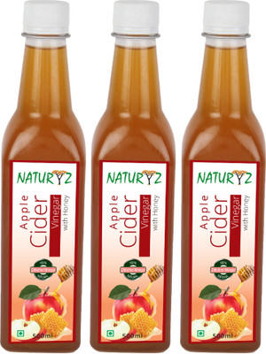 NATURYZ Vinegar with Honey - with Mother Vinegar Apple Cider Vinegar(3x500 ml, Unflavoured Flavored)
NATURYZ Vinegar with Honey - with Mother Vinegar Apple Cider Vinegar(3x500 ml, Unflavoured Flavored)