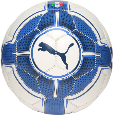 Puma 365 Rubber Laminate balll Football - Size: (Pack of 1, Pink, Bright plasma-blue danube-true blue-white