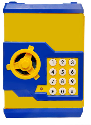 Toyshine Piggy Bank Money Box with Electronic Lock, ATM Machine, Yellow Coin Bank(Yellow)
Toyshine Piggy Bank Money Box with Electronic Lock, ATM Machine, Yellow Coin Bank(Yellow)