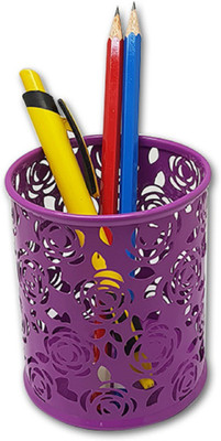 Tuelip 1 Compartments Metal Mesh Pen Stand Round Shape Purple Color Multi Purpose Pen Stand(Purple)
Tuelip 1 Compartments Metal Mesh Pen Stand Round Shape Purple Color Multi Purpose Pen Stand(Purple)