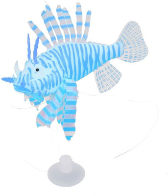 SRI Arificial Fake Lionfish Home Aquarium Tank Ornament Decoration with Sucker Cup Laterite Planted Substrate(Blue)
SRI Arificial Fake Lionfish Home Aquarium Tank Ornament Decoration with Sucker Cup Laterite Planted Substrate(Blue)