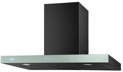 Kaff MAURICE 90 CM Wall Mounted Chimney(Black 1000 CMH)