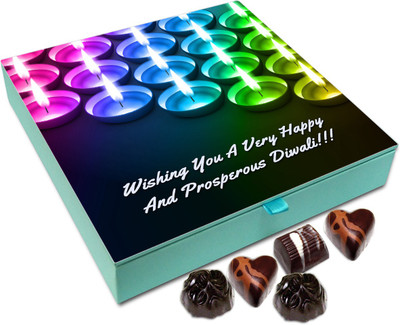 Chocholik Diwali Sweets - Wishing You A Very Happy And Prosperous Diwali Chocolate Box - 9pc Truffles(108 g)
Chocholik Diwali Sweets - Wishing You A Very Happy And Prosperous Diwali Chocolate Box - 9pc Truffles(108 g)