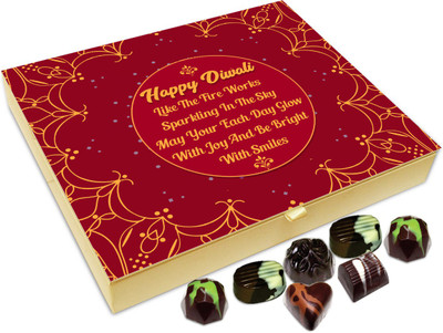 Chocholik Diwali Sweets - May Your Each Day Be As Sparkling As Ever, Happy Diwali Chocolate Box - 20pc Truffles(240 g)
Chocholik Diwali Sweets - May Your Each Day Be As Sparkling As Ever, Happy Diwali Chocolate Box - 20pc Truffles(240 g)