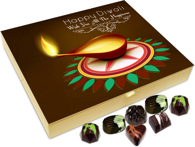 Chocholik Diwali Sweets - Wish You All The Happiness This Diwali Chocolate Box - 20pc Truffles(240 g)
Chocholik Diwali Sweets - Wish You All The Happiness This Diwali Chocolate Box - 20pc Truffles(240 g)