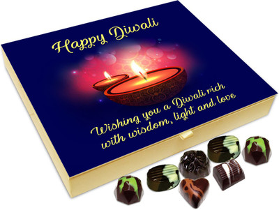 Chocholik Diwali Sweets - Wishing You Diwali Full Of Love Wisdom And Light Chocolate Box - 20pc Truffles(240 g)
Chocholik Diwali Sweets - Wishing You Diwali Full Of Love Wisdom And Light Chocolate Box - 20pc Truffles(240 g)