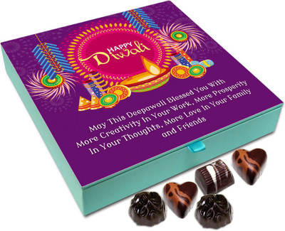 Chocholik Diwali Sweets - May The Diwali Festival Blesses You With Prosperity Chocolate Box - 9pc Truffles(108 g)
Chocholik Diwali Sweets - May The Diwali Festival Blesses You With Prosperity Chocolate Box - 9pc Truffles(108 g)