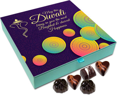 Chocholik Diwali Sweets - May This Diwali Bring You Happiness And Calmness Chocolate Box - 9pc Truffles(108 g)
Chocholik Diwali Sweets - May This Diwali Bring You Happiness And Calmness Chocolate Box - 9pc Truffles(108 g)