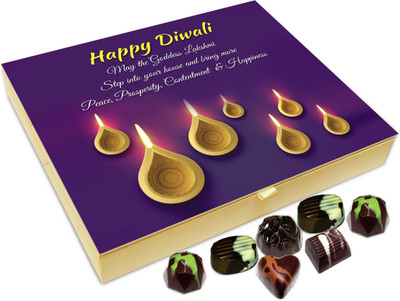Chocholik Diwali Sweets - May Diwali Brings Peace And Prosperity In Every Life Chocolate Box - 20pc Truffles(240 g)
Chocholik Diwali Sweets - May Diwali Brings Peace And Prosperity In Every Life Chocolate Box - 20pc Truffles(240 g)