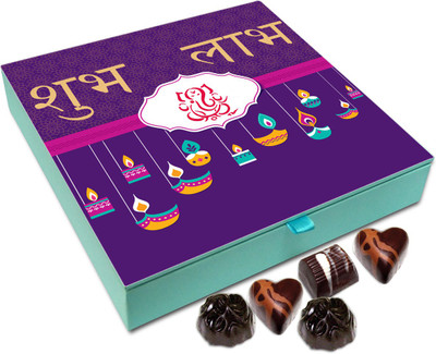 Chocholik Diwali Sweets - Have A Diwali Full Of Sweets Blessings And Happiness Chocolate Box - 9pc Truffles(108 g)
Chocholik Diwali Sweets - Have A Diwali Full Of Sweets Blessings And Happiness Chocolate Box - 9pc Truffles(108 g)
