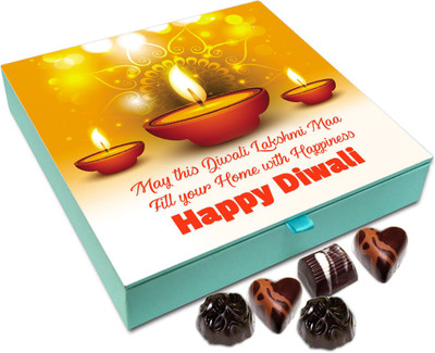 Chocholik Diwali Sweets - May This Diwali Goddess Lakshmi Fill Your Home With Happiness Chocolate Box - 9pc Truffles(108 g)
Chocholik Diwali Sweets - May This Diwali Goddess Lakshmi Fill Your Home With Happiness Chocolate Box - 9pc Truffles(108 g)