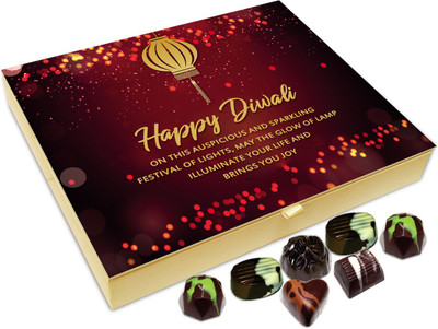 Chocholik Diwali Sweets - On Sparkling Diwali Festival May God Fulfills All Your Dreams Chocolate Box - 20pc Truffles(240 g)
Chocholik Diwali Sweets - On Sparkling Diwali Festival May God Fulfills All Your Dreams Chocolate Box - 20pc Truffles(240 g)