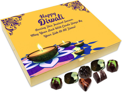 Chocholik Diwali Sweets - May You Are Blessed With Luck And Success This Diwali Chocolate Box - 20pc Truffles(240 g)
Chocholik Diwali Sweets - May You Are Blessed With Luck And Success This Diwali Chocolate Box - 20pc Truffles(240 g)