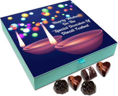 Chocholik Diwali Sweets - Hearty Wishes On The Auspicious Occasion Of Diwali Chocolate Box - 9pc Truffles(108 g)
Chocholik Diwali Sweets - Hearty Wishes On The Auspicious Occasion Of Diwali Chocolate Box - 9pc Truffles(108 g)