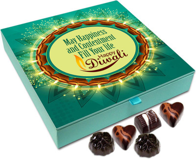 Chocholik Diwali Sweets - May Your Life Is Filled With Happiness And Contentment Chocolate Box - 9pc Truffles(108 g)
Chocholik Diwali Sweets - May Your Life Is Filled With Happiness And Contentment Chocolate Box - 9pc Truffles(108 g)