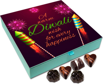 Chocholik Diwali Sweets - A Warm Diwali Wish For Every Possible Happiness Chocolate Box - 9pc Truffles(108 g)
Chocholik Diwali Sweets - A Warm Diwali Wish For Every Possible Happiness Chocolate Box - 9pc Truffles(108 g)