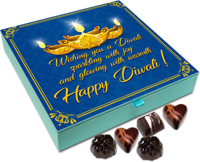Chocholik Diwali Sweets - Wishing You A Diwali Sparkling With Joy Chocolate Box - 9pc Truffles(108 g)
Chocholik Diwali Sweets - Wishing You A Diwali Sparkling With Joy Chocolate Box - 9pc Truffles(108 g)