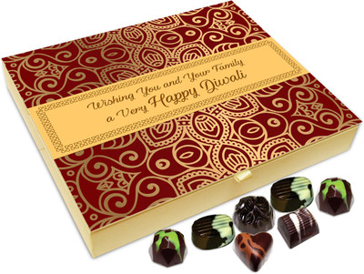Chocholik Diwali Sweets - Wishing You And Your Family A Shubh Diwali Chocolate Box - 20pc Truffles(240 g)
Chocholik Diwali Sweets - Wishing You And Your Family A Shubh Diwali Chocolate Box - 20pc Truffles(240 g)