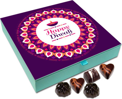 Chocholik Diwali Sweets - Happy Diwali To All My Well Wishers Chocolate Box - 9pc Truffles(108 g)
Chocholik Diwali Sweets - Happy Diwali To All My Well Wishers Chocolate Box - 9pc Truffles(108 g)