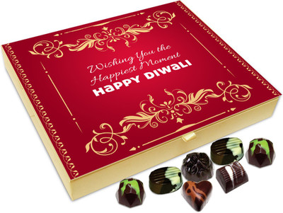 Chocholik Diwali Sweets - Wishing You Happiest Diwali Moments Chocolate Box - 20pc Truffles(240 g)
Chocholik Diwali Sweets - Wishing You Happiest Diwali Moments Chocolate Box - 20pc Truffles(240 g)