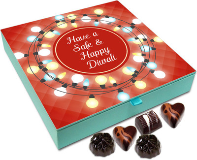 Chocholik Diwali Sweets - Have A Safe Prosperous And Happy Diwali Chocolate Box - 9pc Truffles(108 g)
Chocholik Diwali Sweets - Have A Safe Prosperous And Happy Diwali Chocolate Box - 9pc Truffles(108 g)